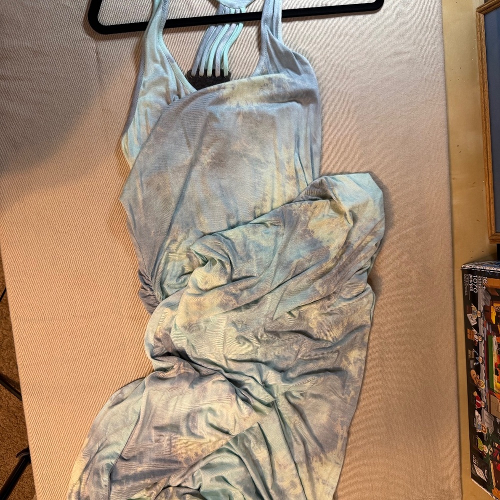 Tie-dye dress for women - large